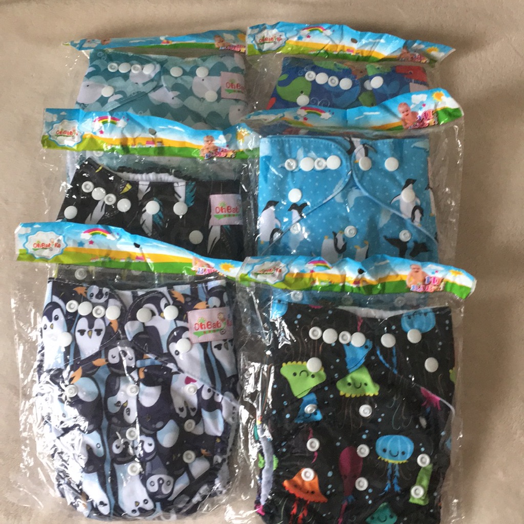 Brand New Cloth Bamb Washable Diapers